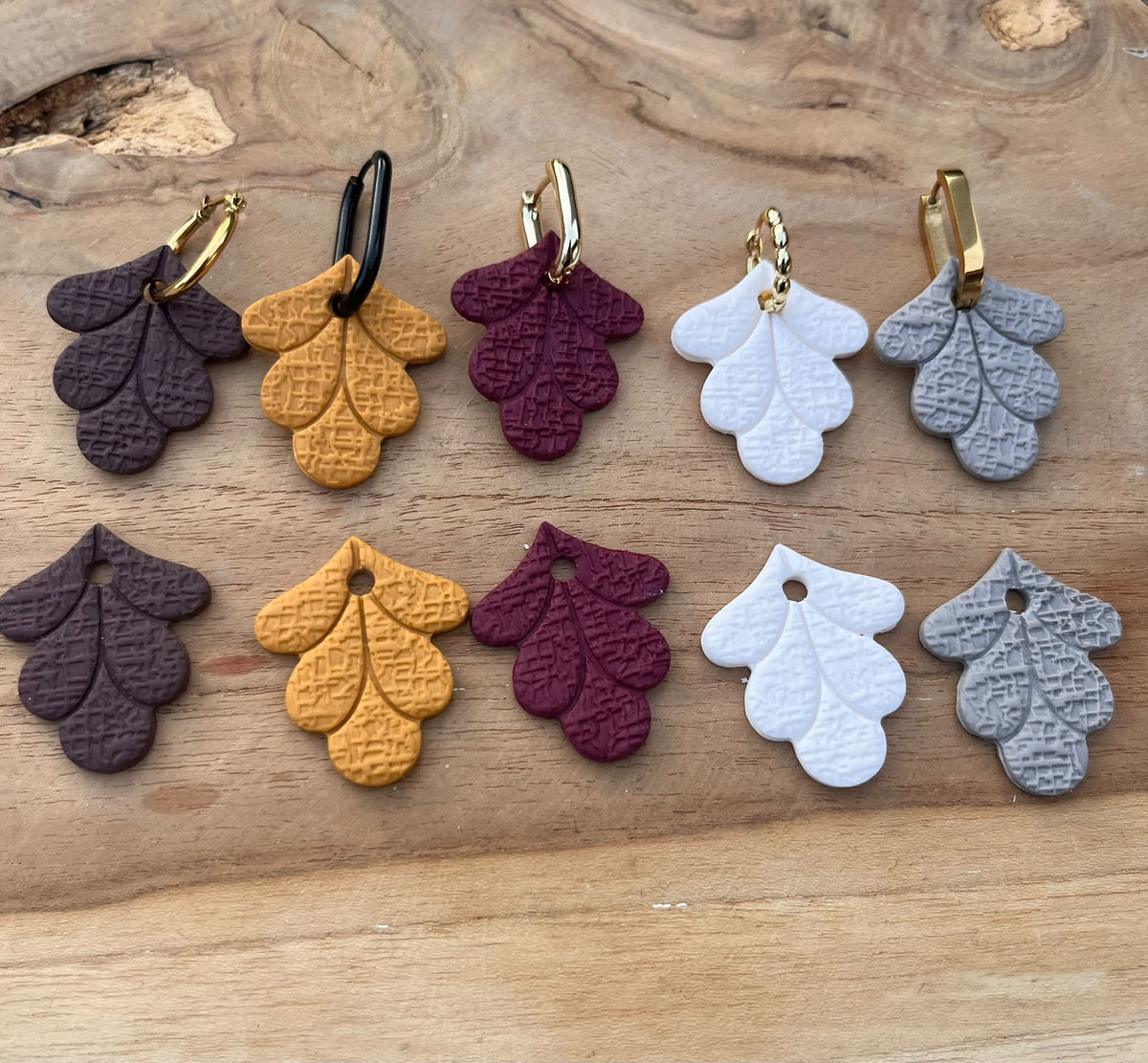 Nelle – boucles d’oreilles pendantes faites main | Pairfect