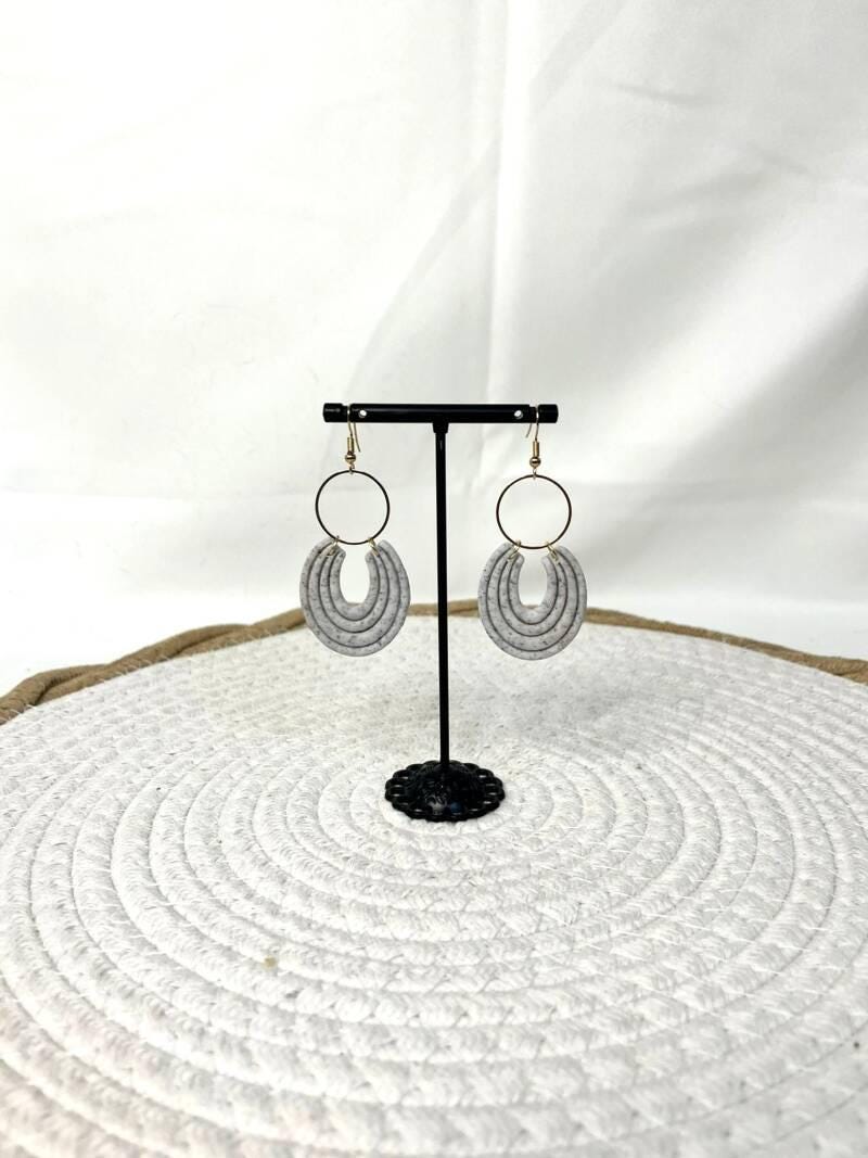 Axelle - Half-Circle Oorbellen Modern Design