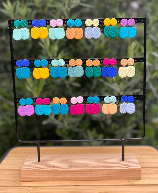Colorplay — handgemaakte statement oorbellen