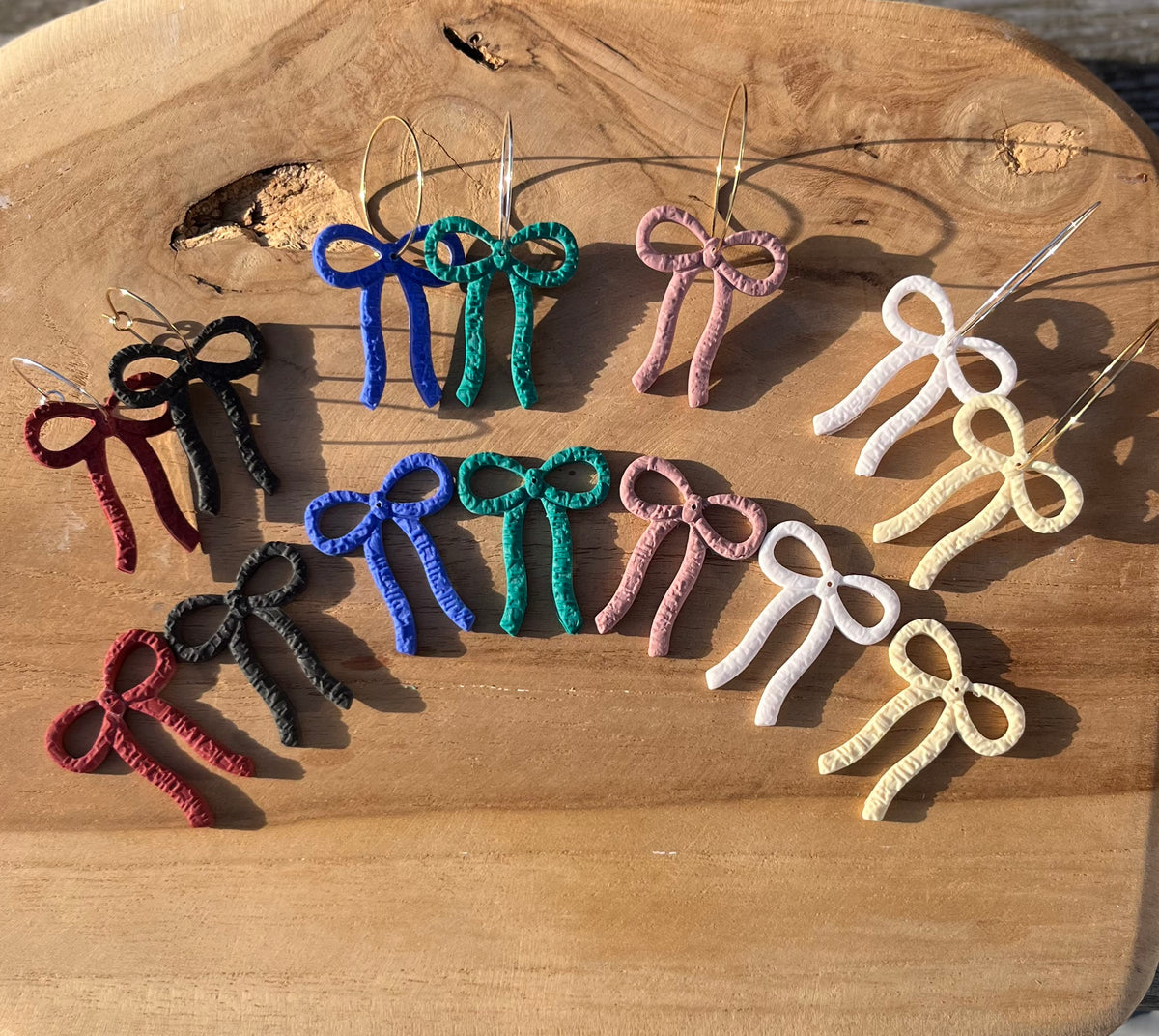 Lola – pendentifs nœuds faits main | Pairfect