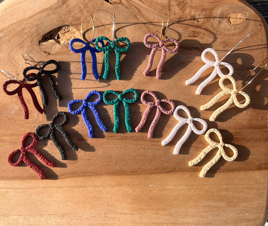 Lola – pendentifs nœuds faits main | Pairfect