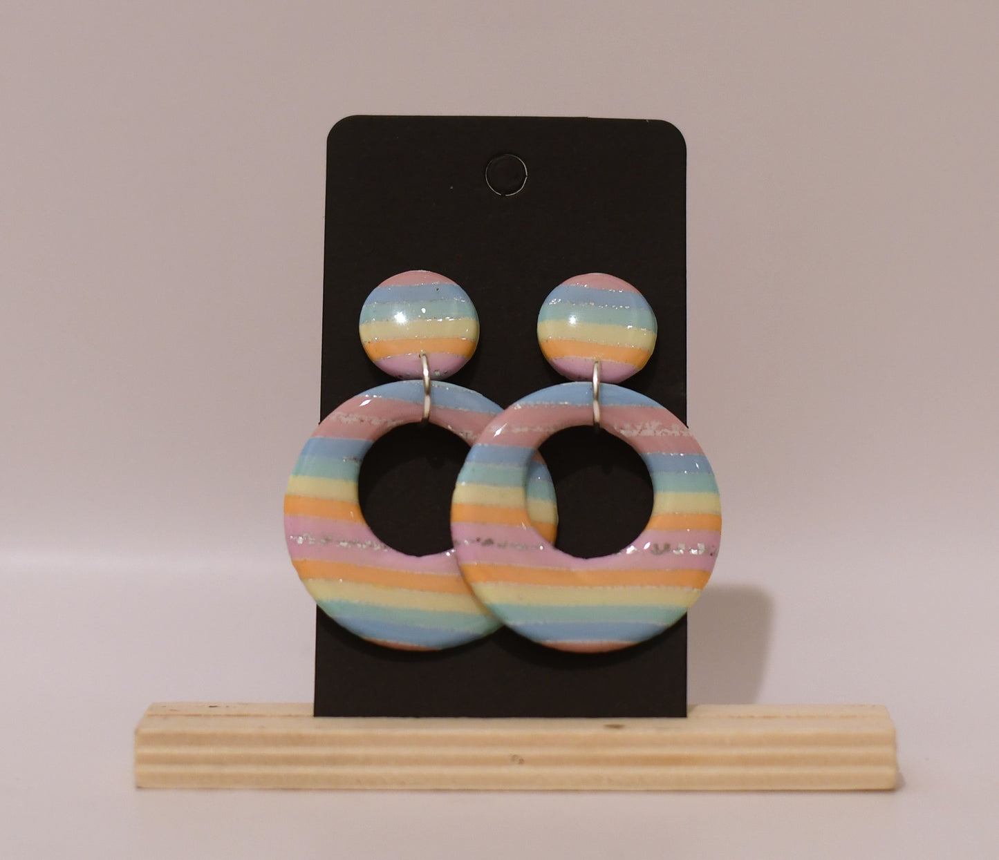 Aurora –  handgemaakte pastel oorbellen