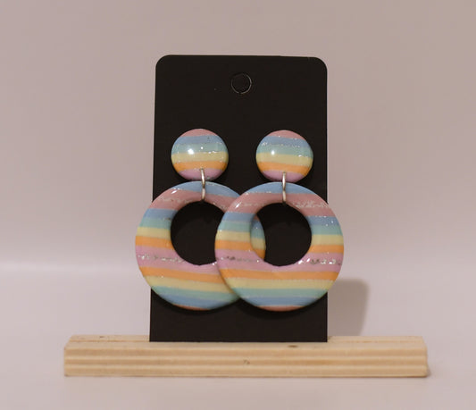 Aurora –  handgemaakte pastel oorbellen