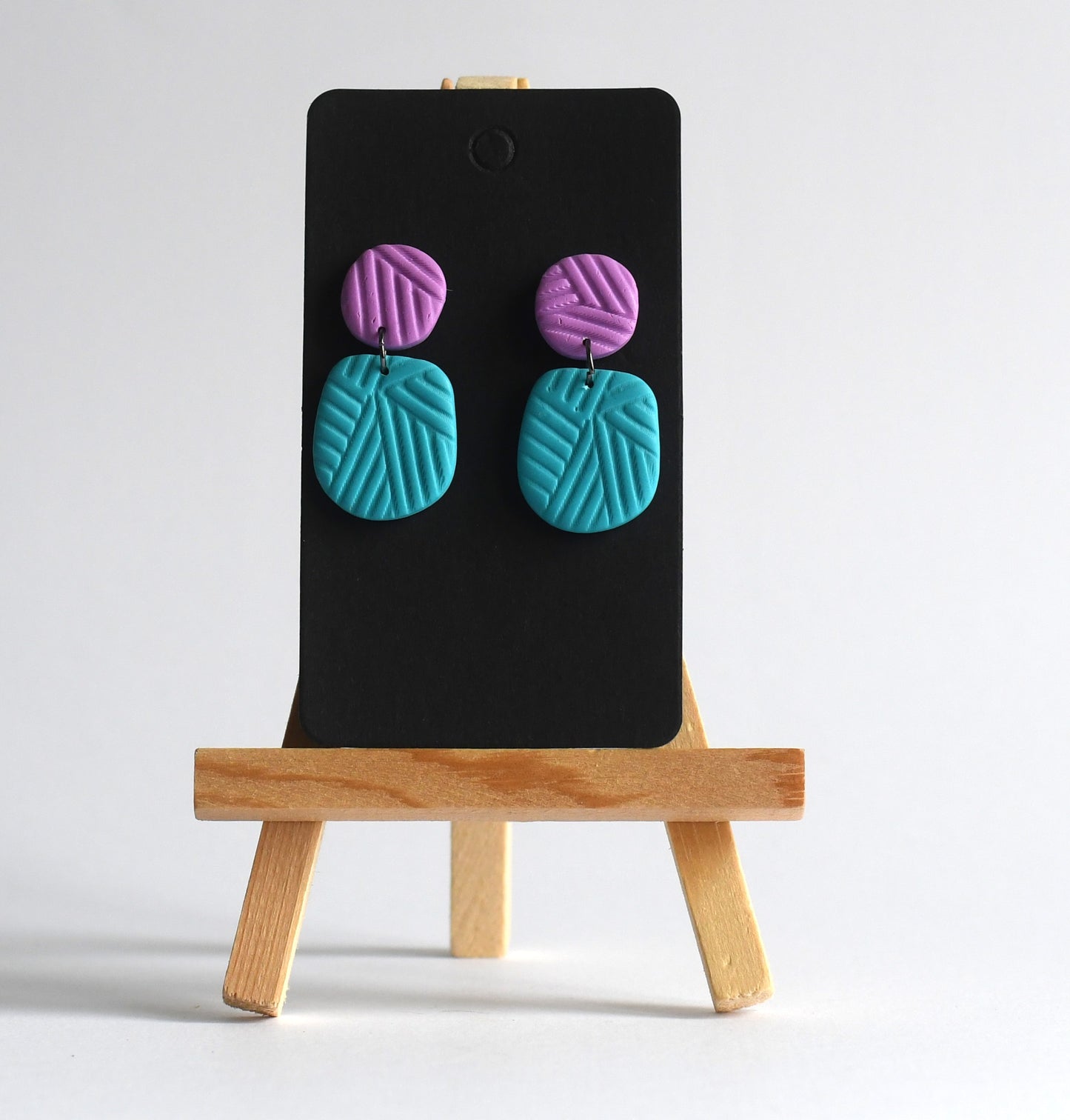 Colorplay — handgemaakte statement oorbellen