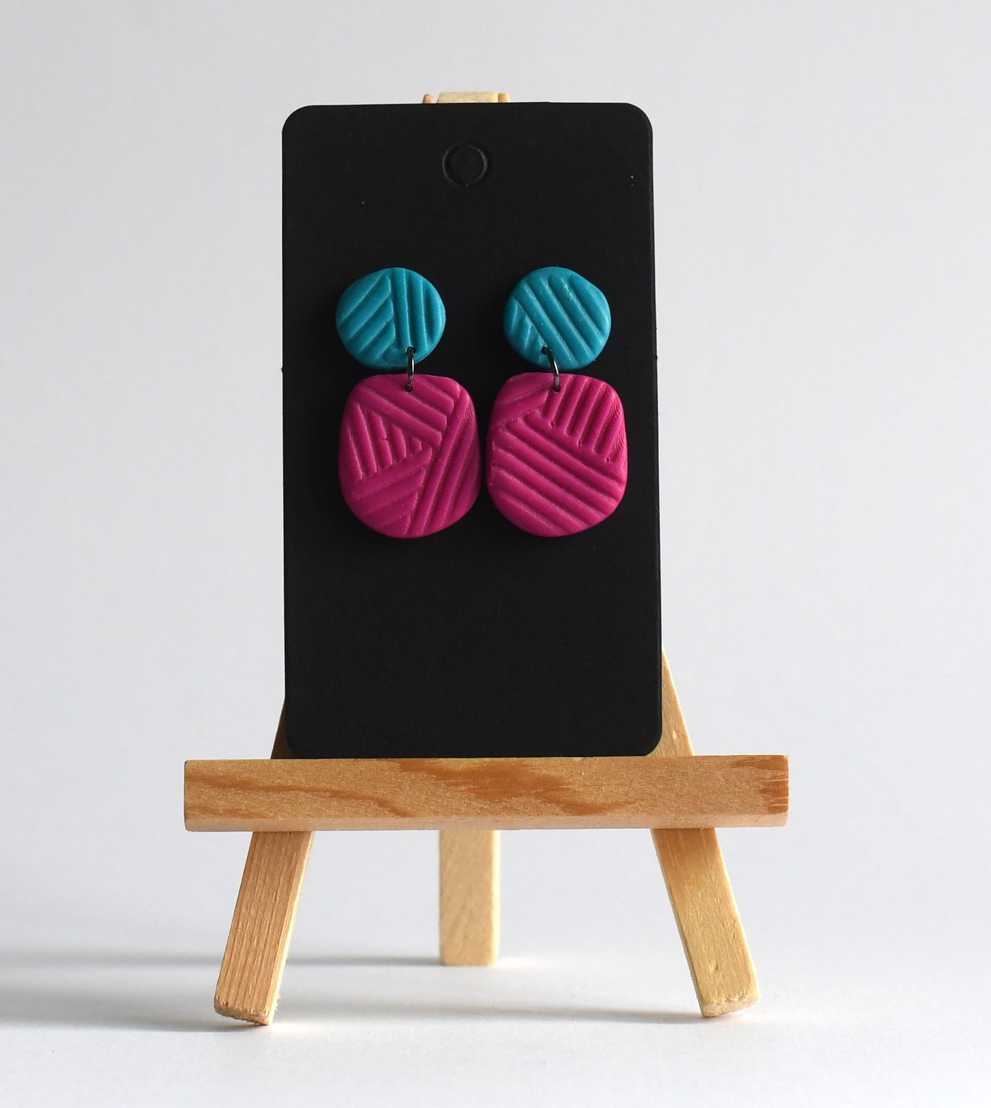Colorplay — handgemaakte statement oorbellen