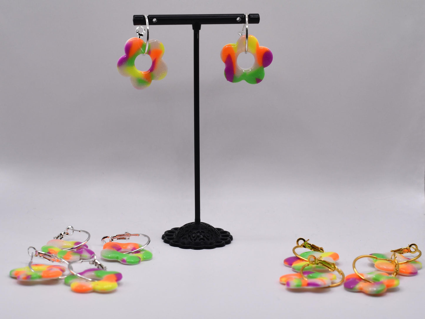 Noor Neon Touch - Neon Oorbellen Felle Tinten